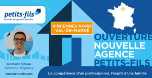 Article Petits-fils - Ouverture de l'agence Vincennes Nord Val-de-Marne