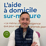 Lucas Delano, responsable d'agence Petits-fils Niort