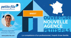 Article Petits-fils - Ouverture de l'agence de Brest