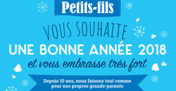 Petits-fils vous souhaite une bonne année 2018 !