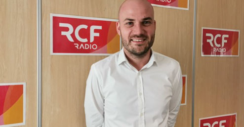 Jean-Charles Granger lors de son passage au studio de RCF Radio