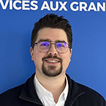 Matthieu Lapert, responsable d'agence Sucy