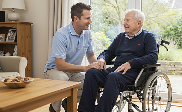 Personne avec handicap moteur