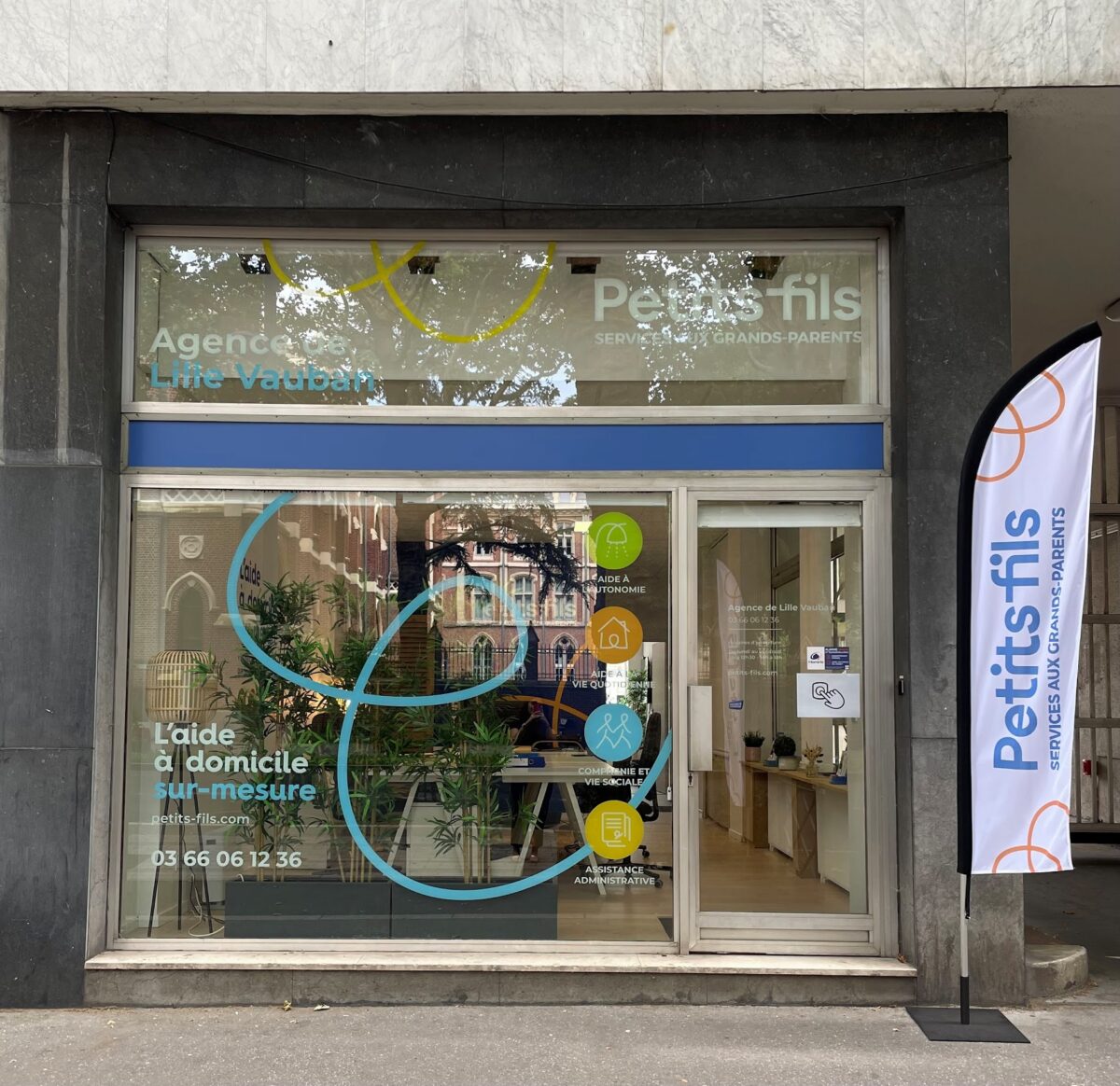 Agence d’aide à domicile Petits-fils Lille Vauban - Locaux 1