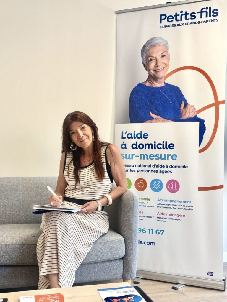 Agence d’aide à domicile Petits-fils Marseille Valentine - Équipe 3