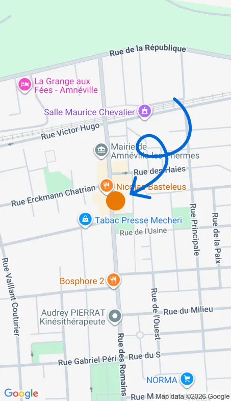 Localisation de l'agence Agence d’aide à domicile Petits-fils Amnéville