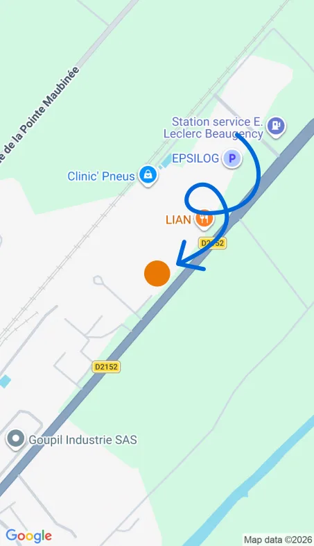 Localisation de l'agence Agence d’aide à domicile Petits-fils Beaugency