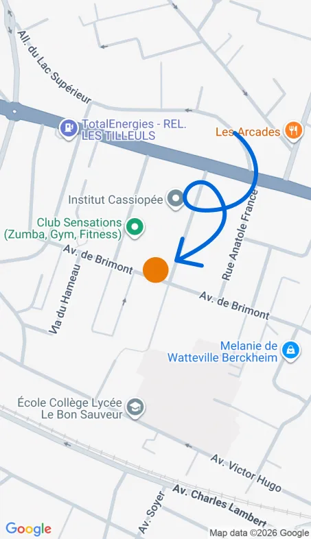 Localisation de l'agence Agence d’aide à domicile Petits-fils Chatou
