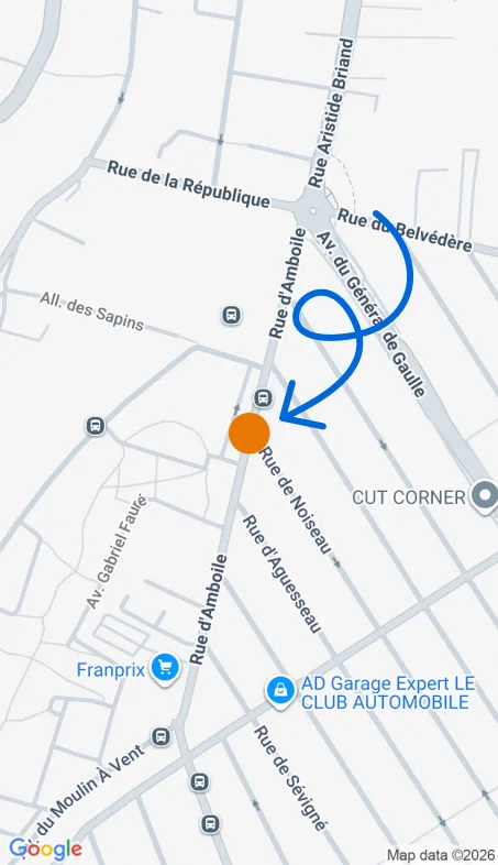 Localisation de l'agence Agence d’aide à domicile Petits-fils Chennevières