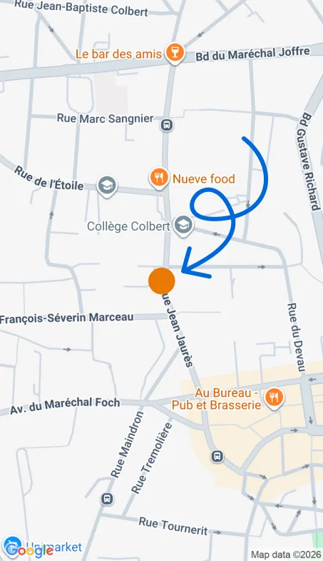 Localisation de l'agence Agence d’aide à domicile Petits-fils Cholet