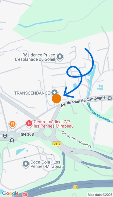 Localisation de l'agence Agence d’aide à domicile Petits-fils Les Pennes-Mirabeau