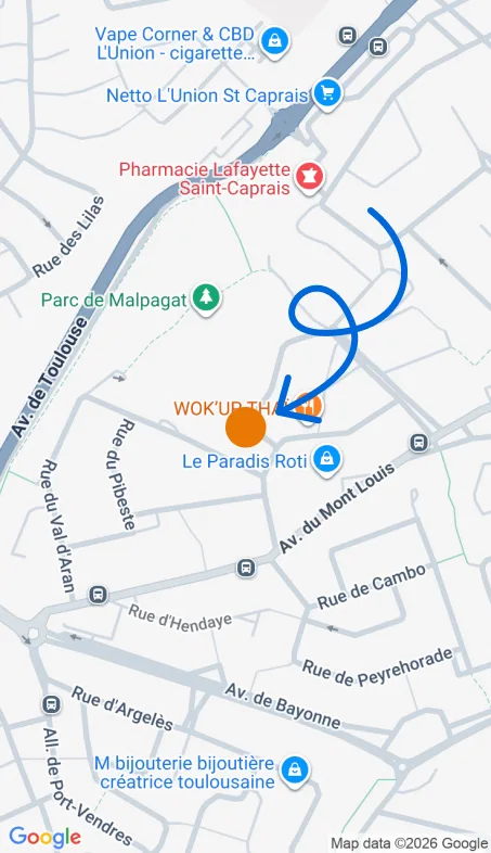 Localisation de l'agence Agence d’aide à domicile Petits-fils L'Union
