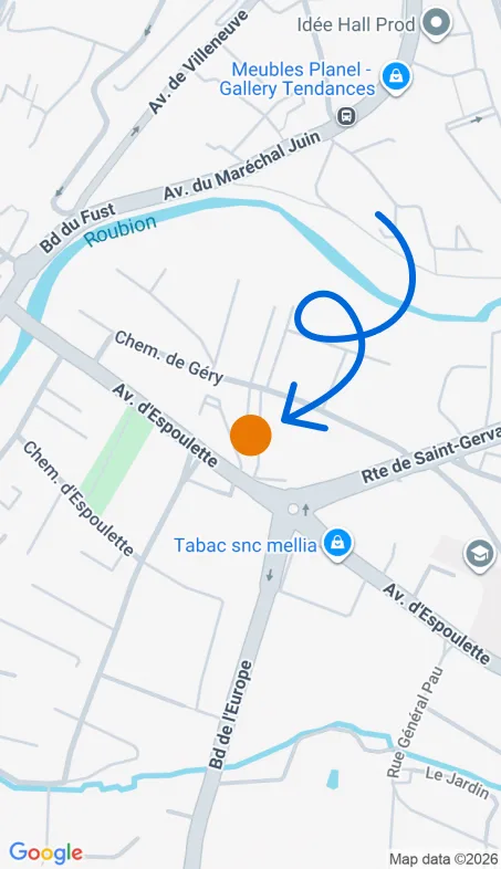 Localisation de l'agence Agence d’aide à domicile Petits-fils Montélimar